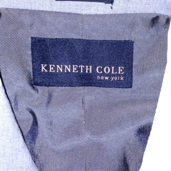 KENNETH COLE NEW YORK Modern Fit Blazer, 42L - Unique Design - Picture 3 of 7